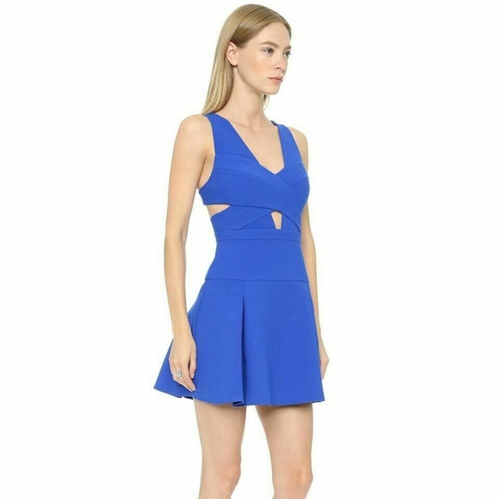 BCBG MaxAzria Royal Blue Harlie Dress Size 0